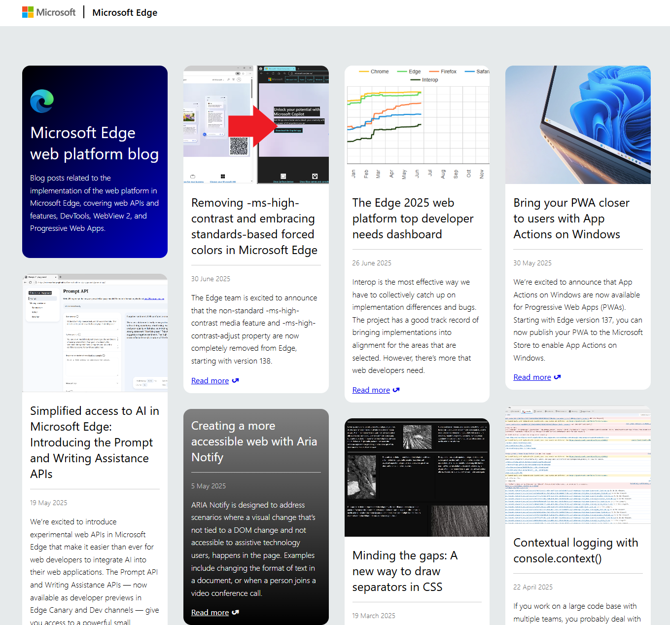 Новостной сайт, в котором для карточек статей использована каменная кладка.