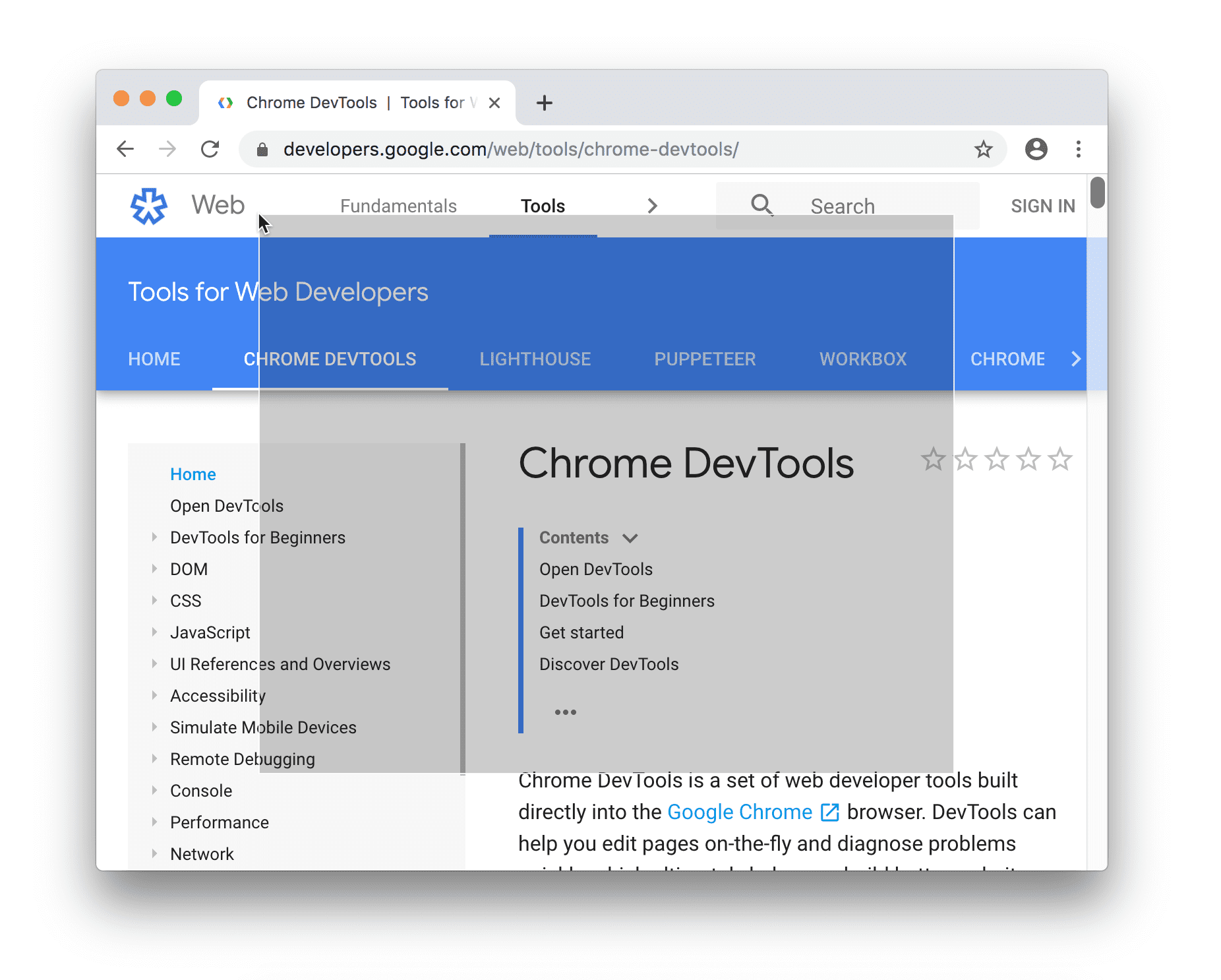 Selecting the portion of viewport to screenshot